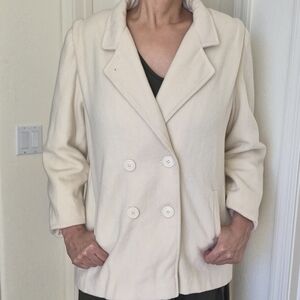 Vtg. Herman Kay  Wool Pea Coat